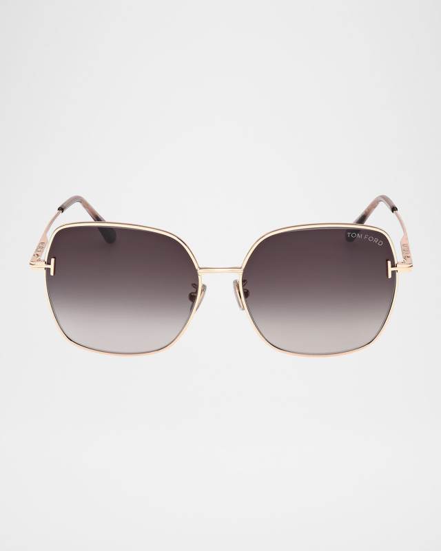Square Metal Sunglasses